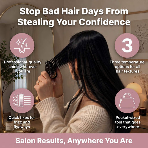 Sleeqo™ Mini Cordless Hair Straightener